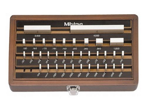 516-315-26 Mitutoyo Rect Ceramic Gage Block Set, 35pc Grade AS-1