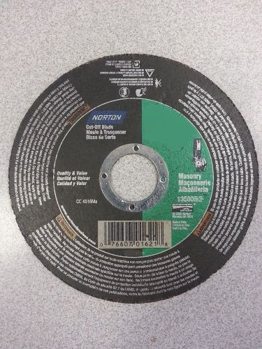 100pc Norton 01622N 5 x 1/16 x 7/8 Masonry Cutoff Wheel