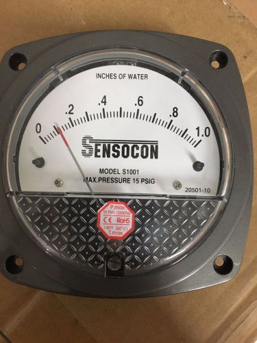 S1001 DIFFERENTIAL PRESSURE GAUGE