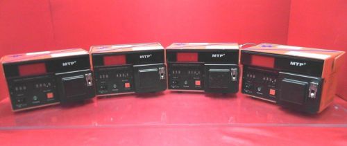 **LOT OF FOUR** Medical Technology Products Transport Infusion IV Pump MTP-1001