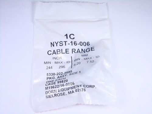 Nyst-16-006 dorn packing assembly for nylon stuffing tubes 1c ms19622/16-0006 for sale