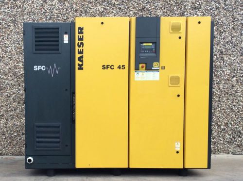 60hp kaeser screw air compressor, #1017 for sale