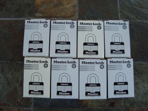 Lock Set by Master 3KA (Lot 8) KEYED ALIKE Commercial Steel Laminated Padlocks