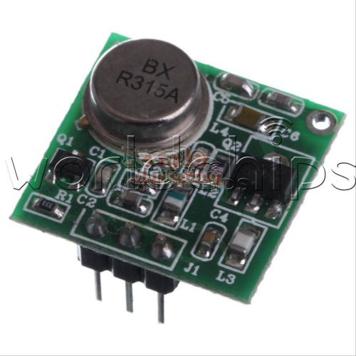 DC 9V-12V Wireless FM Transmitter Practical Board Module ZF-4 433.92MHz #P W