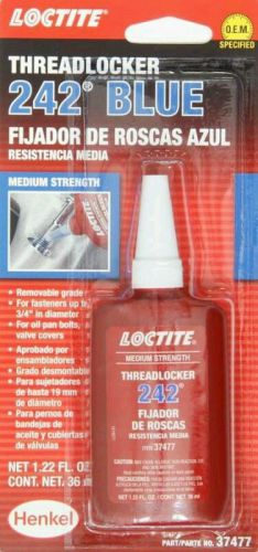 Loctite 272 Blue Threadlocker Medium Strength - 1.22FL OZ / 36ml  Part# 37477