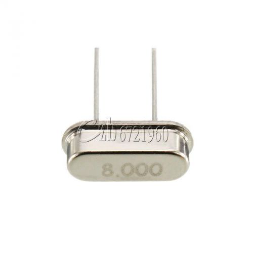 20PCS NEW 8.000MHZ 8MHZ 8 MHZ 8M HZ Crystal Oscillator HC-49S