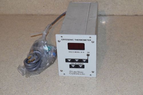 LAKESHORE CRYOTRONICS DIGI-K MODEL DI-8 CRYOGENIC THERMOMETER (#1B)