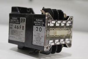 Furnas 46FB 46ZB20 300v Industrial Control Relay + Free Expedited Shipping!!!