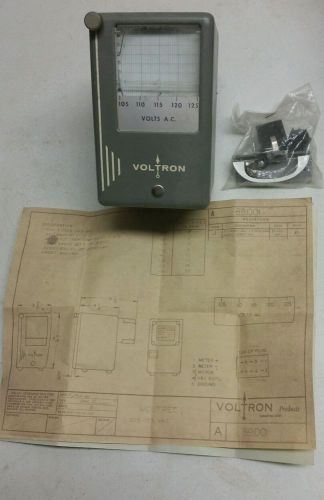 Vintage Voltron Volt Recorder-Voltec-Interstate- 105-125 VAC-Aircraft-Helicopter