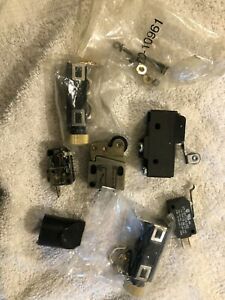 Lot of Switches &amp; Switch Parts-Micro Switch-Giovenzana-Yamatake-Parker