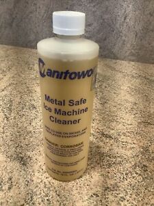 Manitowoc Ice Machine Cleaner- metal safe p/n 00084. 16oz.