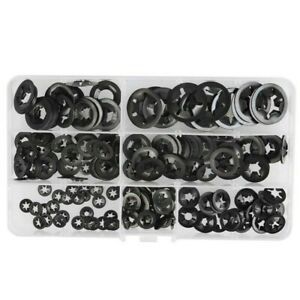 Lock Washer Speed Star Tooth 340pcs Internal Manganese Steel Metal Useful