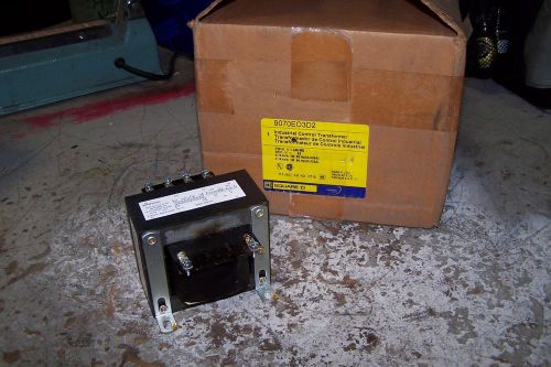 New square d 9070eo3d2 industrial control transformer 0.15 kva 240/480 hv 24 lv for sale