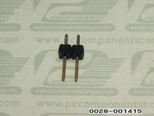 Header header 2-pos .100 vertical gold molex 22-28-4023 22284023 for sale