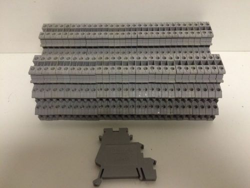 Lot (59) guaranteed! phoenix contact 2.5mm 3-tier terminal blocks dik-1,5 1.5 for sale