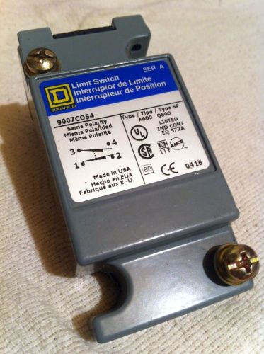 Square D 9007CO54 Limit Switch Series A