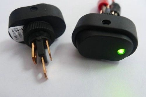 2pcs indoor outdoor diy car indicator led waterproof 30a 12v rocker switch g20d for sale