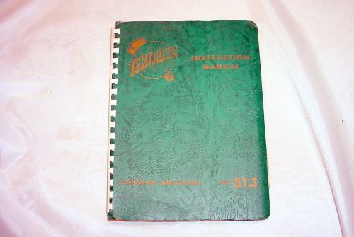 Tektronix Oscilloscope 513 Instruction Manual