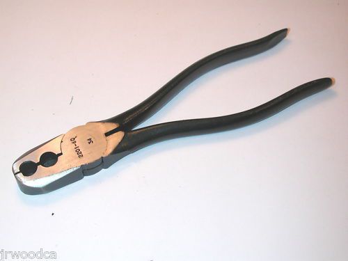 NOS LINDSTROM Crimping Pulliing, Side Cutter Plier 2201