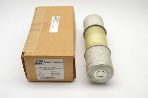 New cutler hammer 2cle-65e current limiting 65e amp 2.75kv-ac fuse b401788 for sale