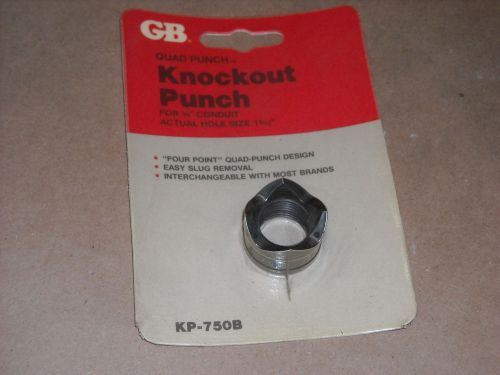 KP-750B, Enerpac / Gardner Bender, Conduit Punch, New Old Stock