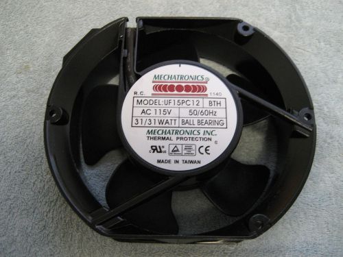 Mechatronics UF15PC12 BTH 115V 31 Watt    Ball Bearing Fan             NEW