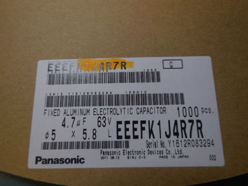 1000 PCS PANASONIC EEEFK1J4R7R