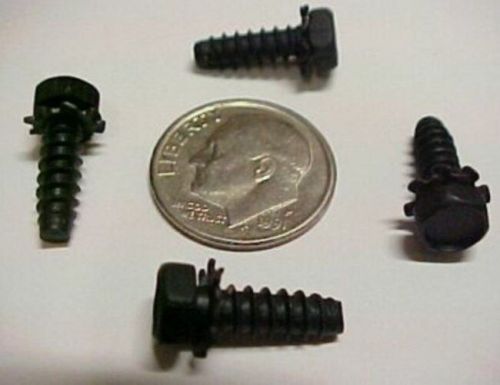 Lot of 300 Screws, #8 x 7/16&#034; Electronics Access Panel Case Plastic Hex Head New