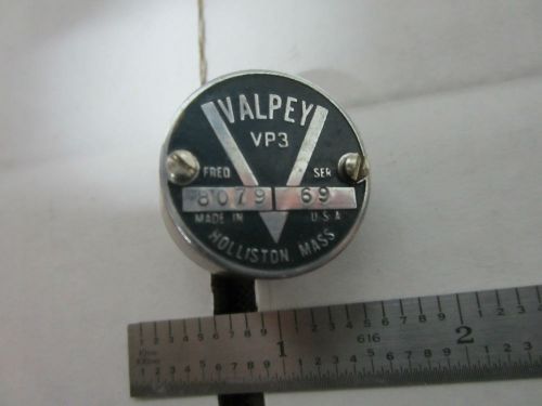 Valpey fisher vp3 quartz crystal 8079 kc vintage radio tube for sale