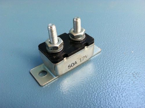 12V ,  50A  RESET CIRCUIT BREAKER RV TRAILERLAMP