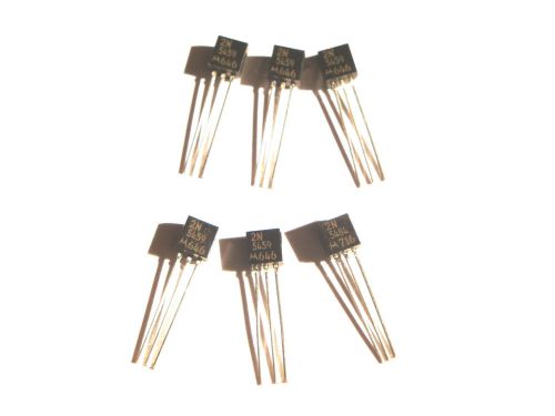 5 Pcs 2N5459 + 1 Pc 2N5484 MOTOROLA GENERAL PURPOSE TRANSISTOR