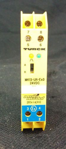 TURCK ELEKTRONIK MK13-UR-Ex0/24VDC ISOLATING SWITCHING AMPLIFIER 24VDC