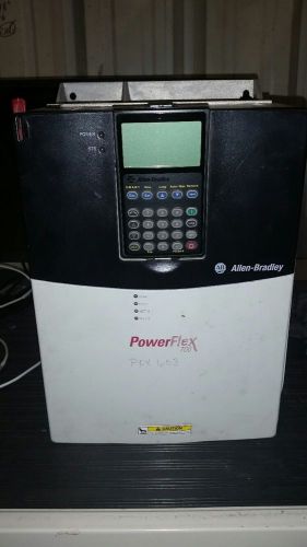 ALLEN BRADLEY 20BD034A3AYNAND0 POWERFLEX 700 AC DRIVE 34A 25 HP, USED