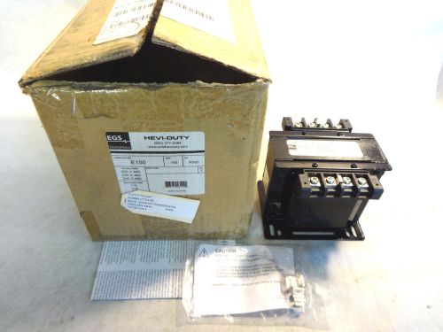 NEW IN BOX EGS E150 .150 KVA PRI 220X440 240X480 SEC. 110/120V TRANSFORMER