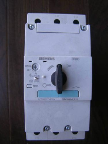 Siemens 3RV104 Motor Starter Protector