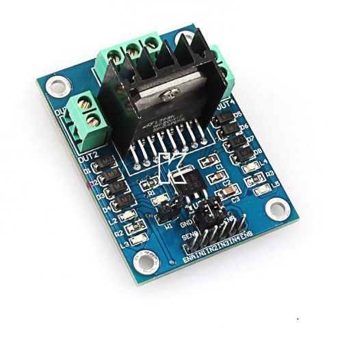 L298 l298n dc motor driver board controller module dual h-bridge with 78m05 core for sale