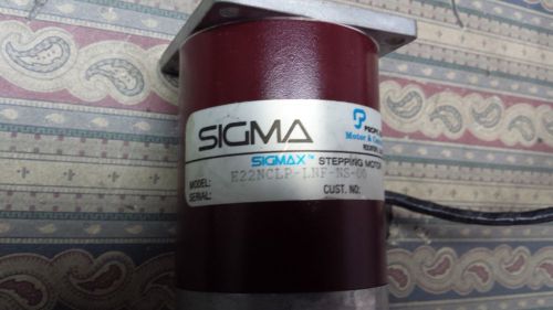 SIGMAX STEPPING MOTOR E22NCLP-LNF-NS-OO