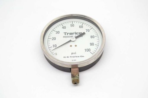 TRERICE 0-100PSI 5 IN 1/4 IN NPT PRESSURE GAUGE B438307