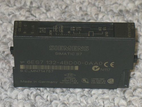 **NEW** Siemens Simatic 6ES7 132-4BD00-0AA0 Digital Output Module