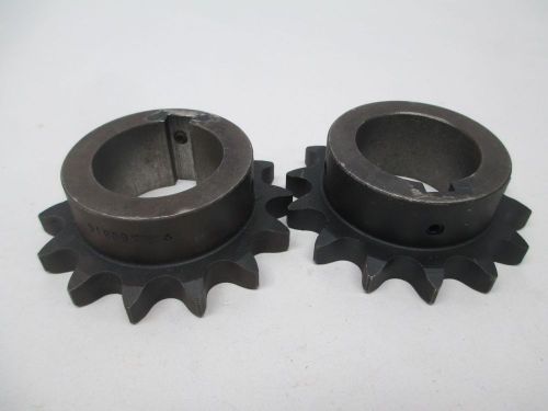 LOT 2 NEW MARTIN 60B14 1-3/4IN BORE CHAIN SINGLE ROW SPROCKET D303356