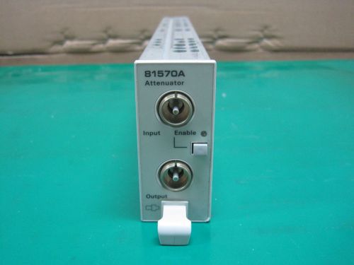 Agilent 81570A Variable Optical Attenuator Module with Straight Interface