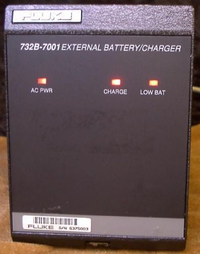 FLUKE 732 732A REFERENCE BATTERY CHARGER RESISTANCE STANDARD