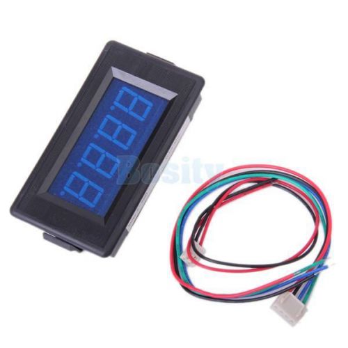 4-Digit Blue LED Digital Counter Panel Meter DC 5V - 28V Up and Down Totalizer