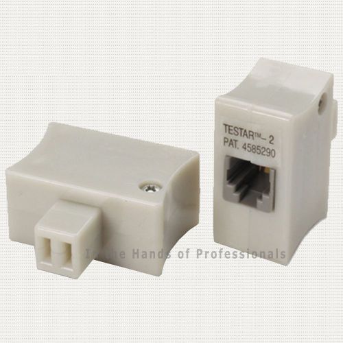 Siemon TESTAR-2 66 Block to RJ-11 Adapter, 2-Wire