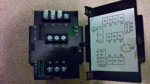 PowerLogic Square D PM-650 Electrical Meter