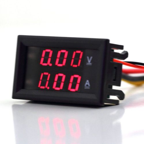 Dc 3.5-30v 0-10a led digital volt meter ammeter voltage amp power new sn for sale