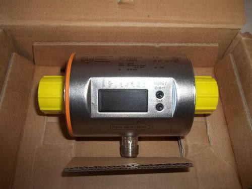 New ifm efector 300 flow monitor meter sm6000 sensor w/display dual outputs for sale