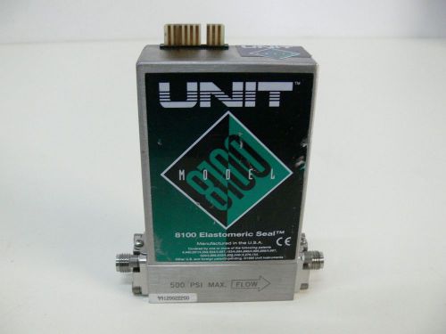 Unit 8100 500PSI Max. Mass Flow Controller