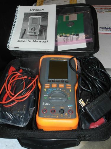 Blue Point MT 599 Automotive Lab Scope / Multi-Meter, Excellent Condition !!