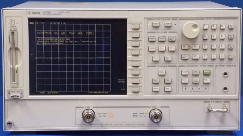 Agilent / HP 8753E w/ 006  Network Analyzer 6GHz (8753C 8753D, 8753ES)